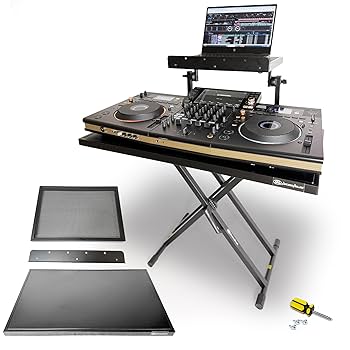 Amazon.com - AxcessAbles Portable Two-Tier DJ Table Stand